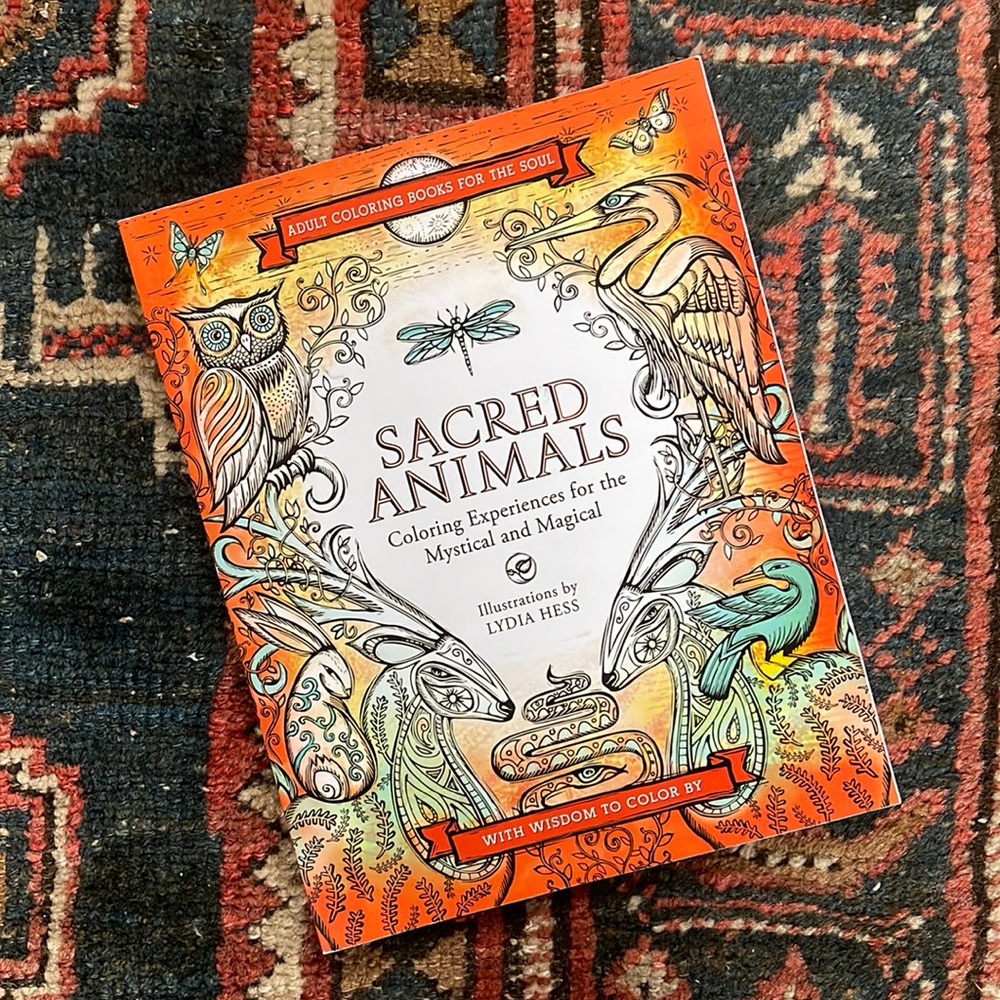 Sacred Animals: Coloring Experiences for the Mystical and Magical Coloring Book